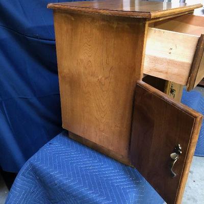 #233 Pine Cabinet/End Table 