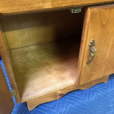 #233 Pine Cabinet/End Table 