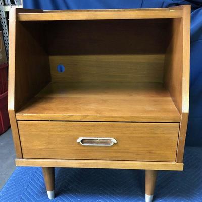 #234 MCM Walnut Night stand or end Table by Holiday House 
