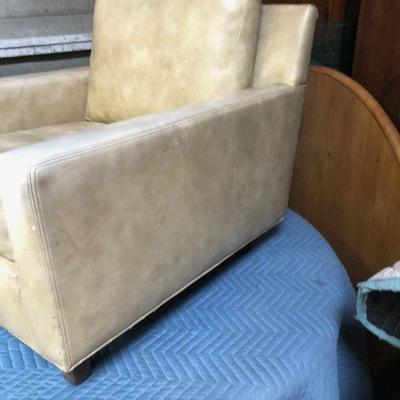 #238 Thayer Coggin? Mid Century Modern Upholstered Arm Chair 