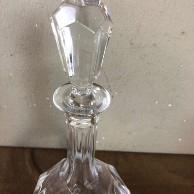 #247 Crystal Decanter 