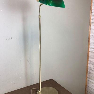 #265 Classic Bankers Adjustable Floor Lamp 