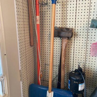 Flat Headed Snow Shovel