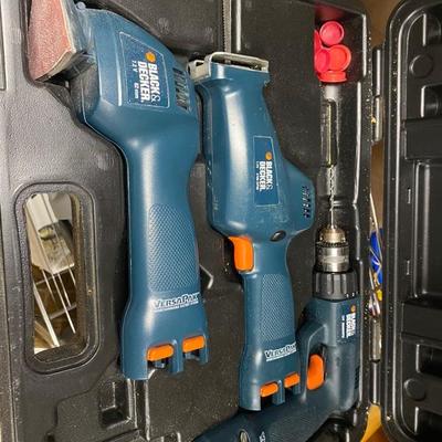 Power Tools Drill, Jig Saw, and Sander 