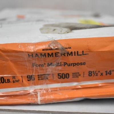 Hammermill Printer Paper, Fore MP Legal Size Paper, 8.5x14, 20lb, 1 Ream