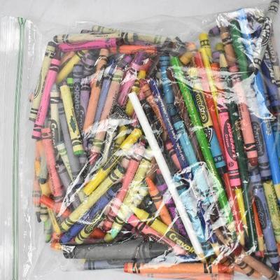 Gallon Bag of Crayons & Colored Pencils, over 1 pound