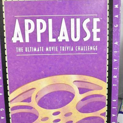 2 Board Games: Applause & Disney Channel Scene It, both are complete