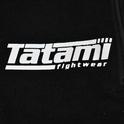 Tatami Fightwear Black Activewear/Loungewear Pants, 3 Zipper pockets, Size Large