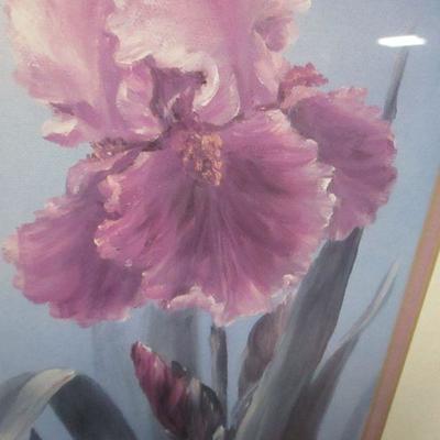 Lot 135 - Glynda Turley Still Life Flowers Floral Art Print Signed 