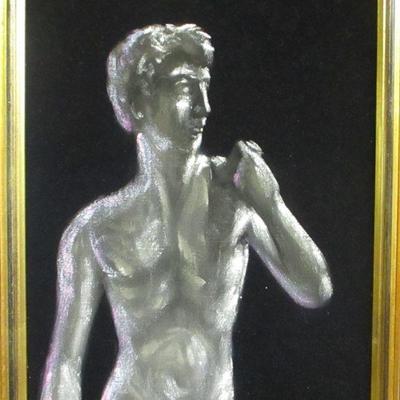 Lot 142 - David & Venus de Milo Statue Pictures