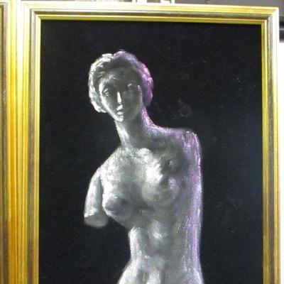 Lot 142 - David & Venus de Milo Statue Pictures