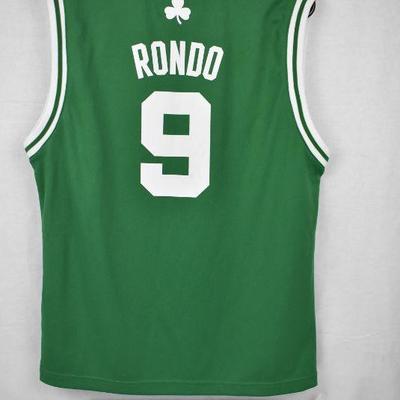 NBA Boston Celtics Rajon Rondo #9 Adidas Jersey Youth Large Green & White - New