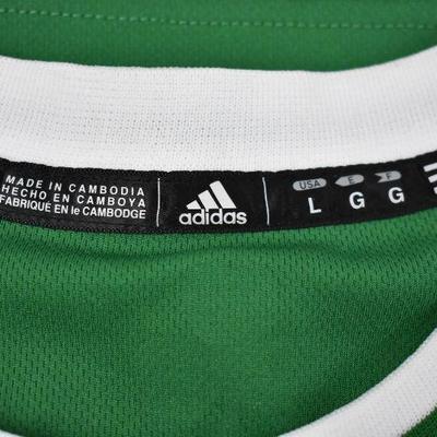 NBA Boston Celtics Rajon Rondo #9 Adidas Jersey Youth Large Green & White - New