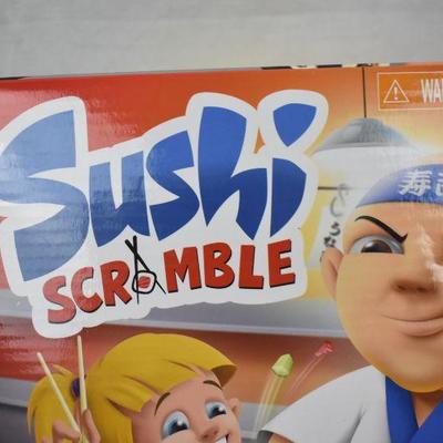 Sushi Scramble Interactive Chopsticks Game, Family Game Night, $23 Retail - New