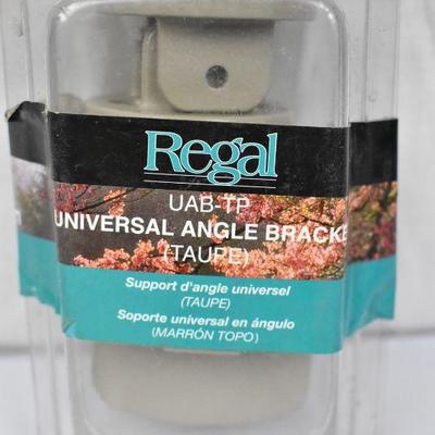 Regal UAB-TP Taupe, Universal Handrail Angle Bracket, $16 Retail - New