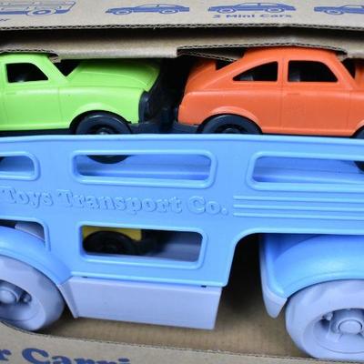 Green Toys Car Carrier with Mini Cars - New