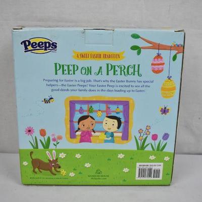 Peep on a Perch - Box Set: Peep Plush and Hardcover Book, $18 Retail - New