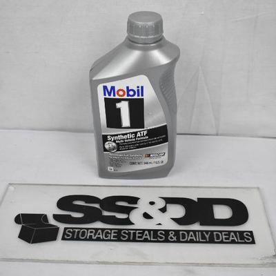 Mobil 1 Synthetic ATF 1Qt, Full Synthetic Automatic Transmission Fluid - New