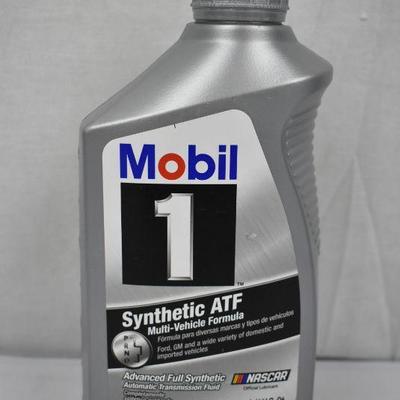 Mobil 1 Synthetic ATF 1Qt, Full Synthetic Automatic Transmission Fluid - New