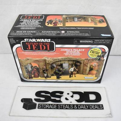Hasbro Star Wars Return of the Jedi, Jabba's Palace Play Set, $33 Retail - New