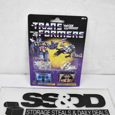 Transformers Frenzy & Laserbeak Soundwave G1 Cassette Reissue, $38 Online - New