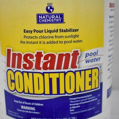 Natural Chemistry Instant Pool Water Conditioner 1 Gal, $27 Retail - New