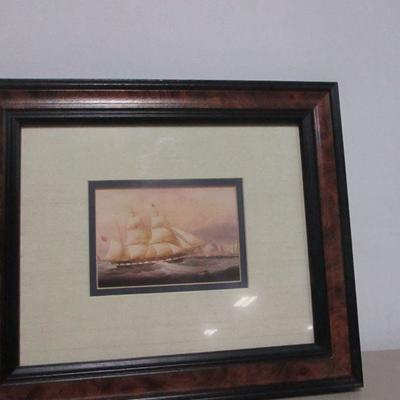 Lot 158 - Sailing Ship Picture
