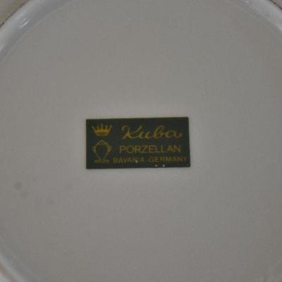 P Lot 144: Kuba Prozellan Bavara Germany Fruit Plates