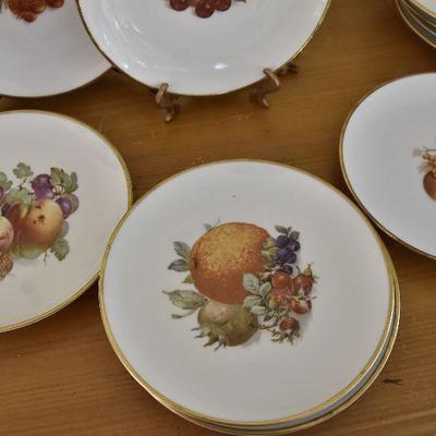 P Lot 144: Kuba Prozellan Bavara Germany Fruit Plates