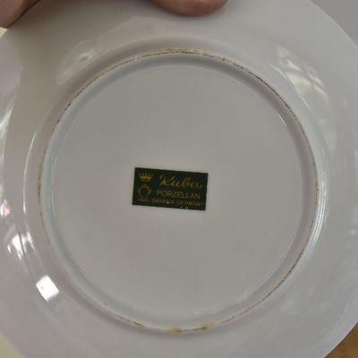 P Lot 144: Kuba Prozellan Bavara Germany Fruit Plates