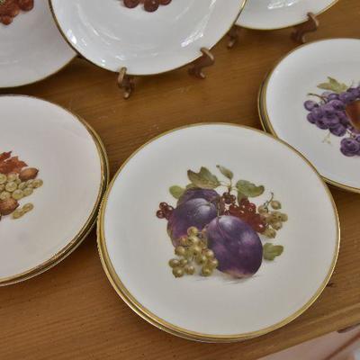 P Lot 144: Kuba Prozellan Bavara Germany Fruit Plates