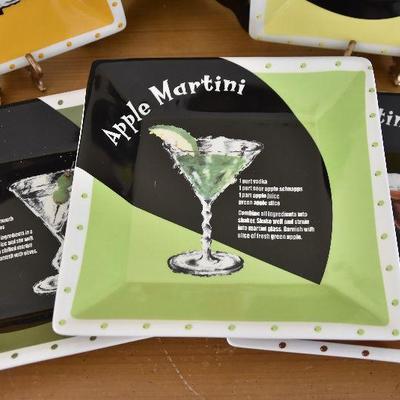 P Lot 172: Set of Martini Luncheon Plates