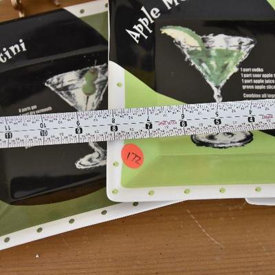 P Lot 172: Set of Martini Luncheon Plates