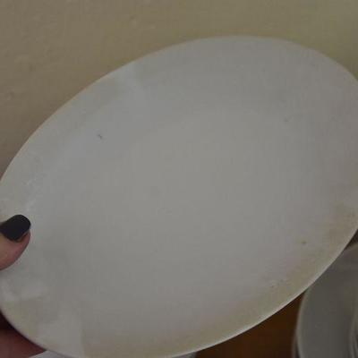 P Lot 174: Collection of White Dishes