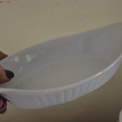 P Lot 174: Collection of White Dishes