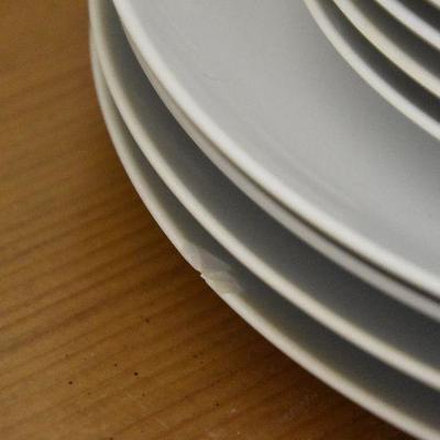 P Lot 174: Collection of White Dishes