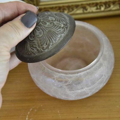 P Lot 180: Collection of Powder Room DÃ©cor