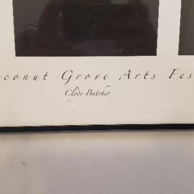 2006 Coconut Grove Art Festival, signed by Clyde Butcher