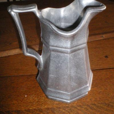 Pewter Pitcher