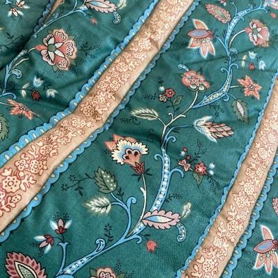 Lot # 268 Pair of King Coverlets with New Sheet Set 