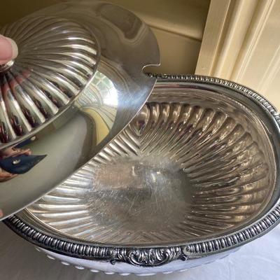 Lot # 270 Read and Barton Silverplate Soup Tureen 