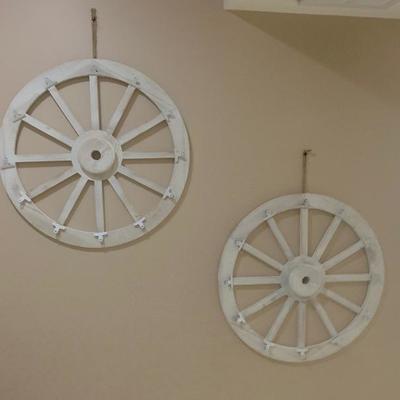 Decorative Wheel - One of Two