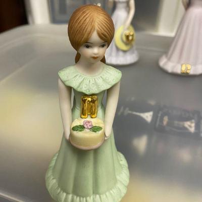 Full Set of birthday Figurines 