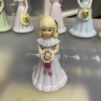 Full Set of birthday Figurines 