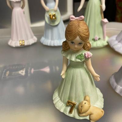 Full Set of birthday Figurines 