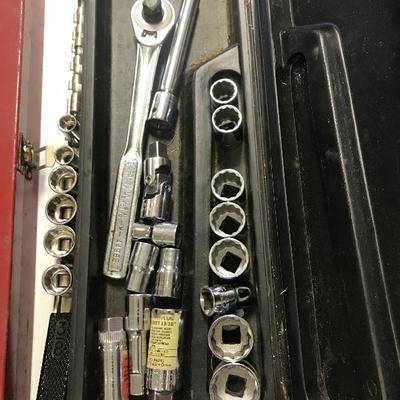 Lot #272 Brookstone Punch Set Craftsman 1/2â€ socket set Proto Socket Set