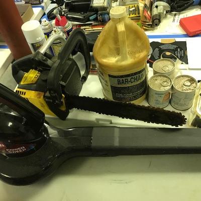 Lot #274 McCulloch Chain Saw Toro Electric Blower