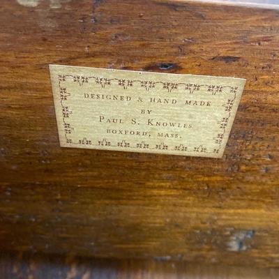 Lot # 276 Antique Handmade Massachusetts Wall shelves