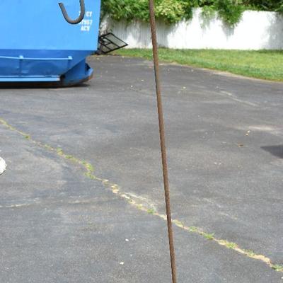 Outside: Shepherds Hooks