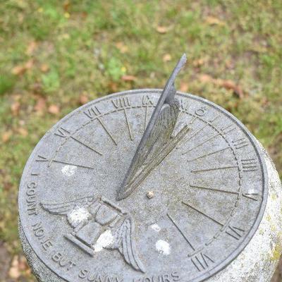 Outside: Sundial